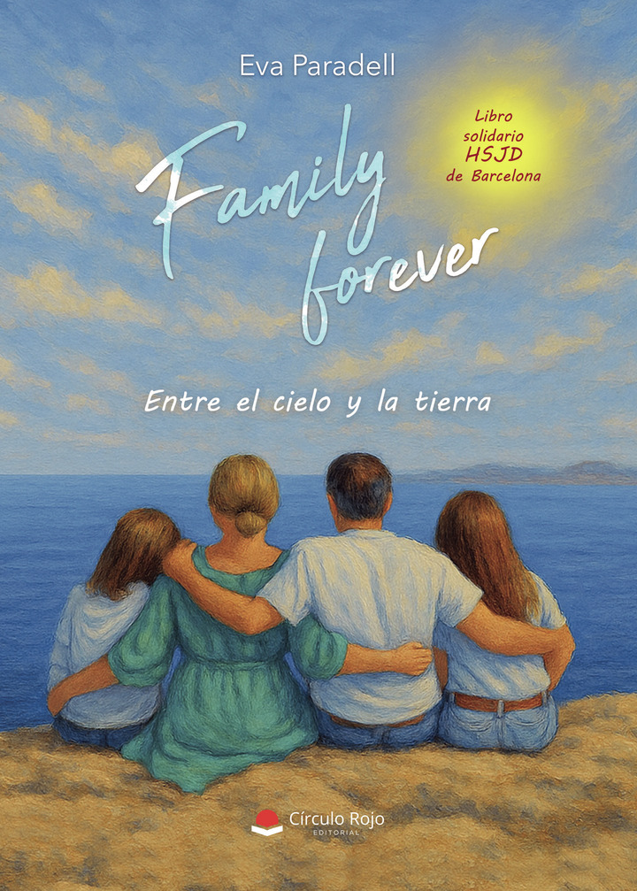 Portada: Family forever. Entre el cielo y la tierra, Eva Paradell